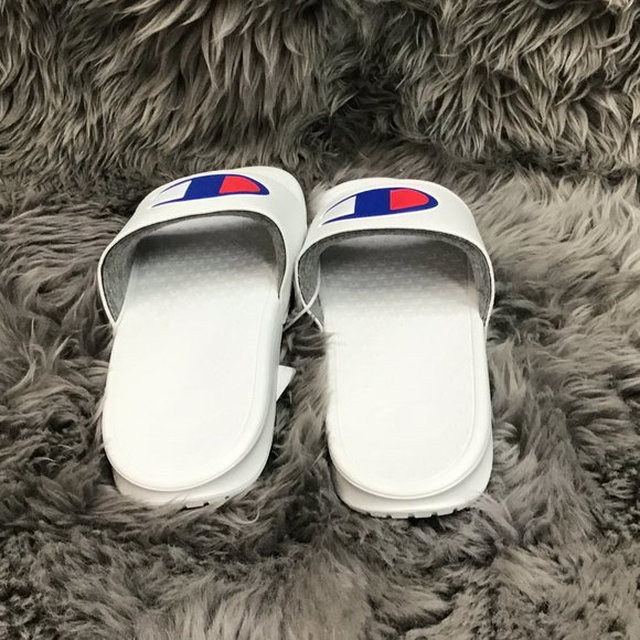 Champion | Men's | Flip Flop | White | Super Slide - Picture 3 of 6